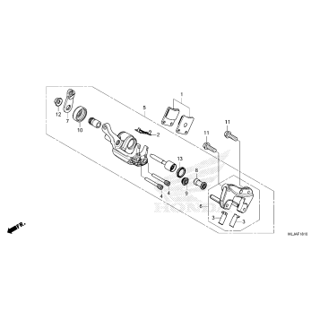 PARKING BRAKE CALIPER