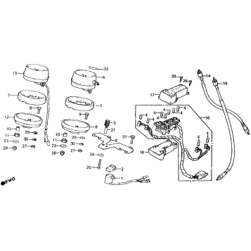 SPEEDOMETER + TACHOMETER