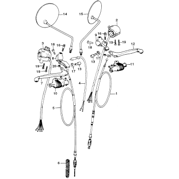 KILL DIMMER SWITCH + HANDLE LEVER