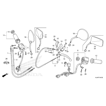 HANDLE LEVER@SWITCH@CABLE (1)