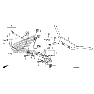 HANDLEBAR + TOP BRIDGE