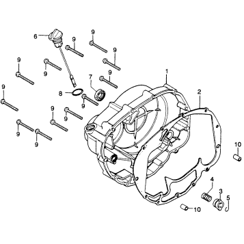 RIGHT CRANKCASE COVER