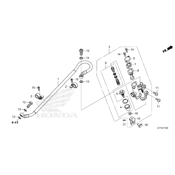 REAR BRAKE MASTER        CYLINDER (1)