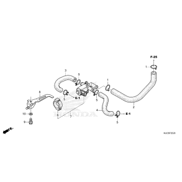 AIR INJECTION CONTROL    VALVE