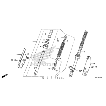 FRONT SHOCK ABSORBER