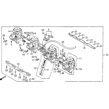 CARBURETOR ASSY. LINK