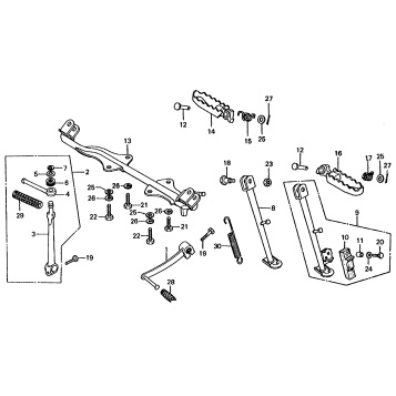 PEDAL + STEP + STAND