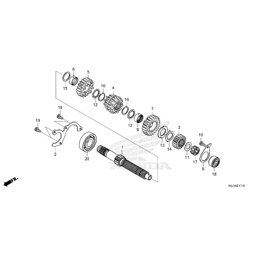 TRANSMISSION (MAINSHAFT)