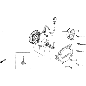 ALTERNATOR + C.D.I. UNIT 83