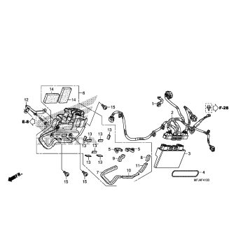 ABS CONTROL UNIT (CBR600RA)