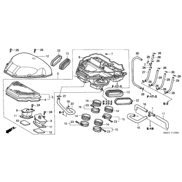 AIR CLEANER ('99-'00)