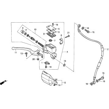 FRONT BRAKE MASTER CYLINDER