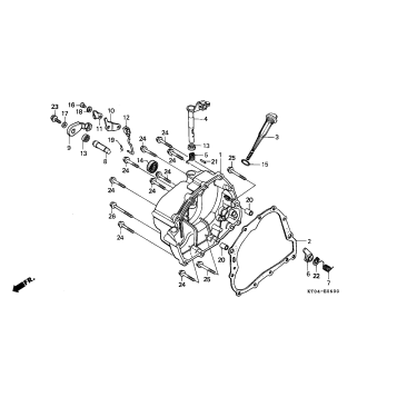 RIGHT CRANKCASE COVER