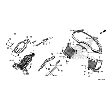 METER PANEL@SWITCH PANEL @FOB KEY