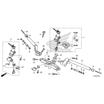 HANDLEBAR@TOP BRIDGE