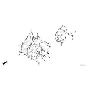 LEFT CRANKCASE COVER