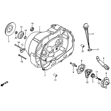 RIGHT CRANKCASE COVER