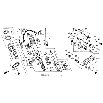 SHOCK ABSORBER 85-86