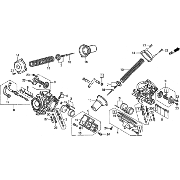 CARBURETOR COMPONENTS