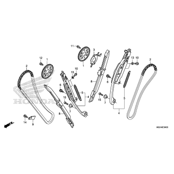 CAM CHAIN + TENSIONER