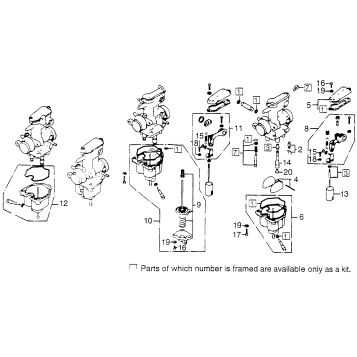 CARBURETOR COMPONENTS