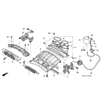 AIR INTAKE DUCT + SOLENOID VALVE (1)