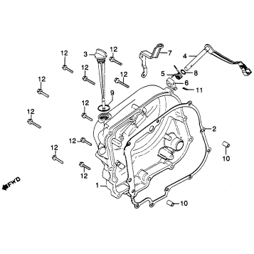 RIGHT CRANKCASE COVER