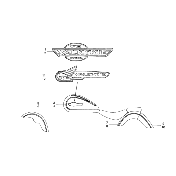 GL1500C STRIPE + MARK