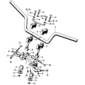 HANDLEBAR + TOP BRIDGE