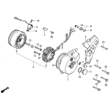 LEFT CRANKCASE COVER