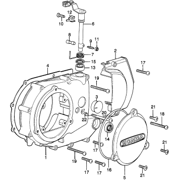 LEFT CRANKCASE COVER