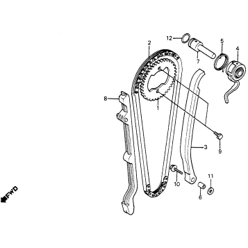 CAM CHAIN + TENSIONER