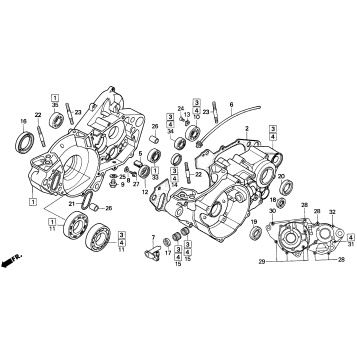 CRANKCASE 92-96