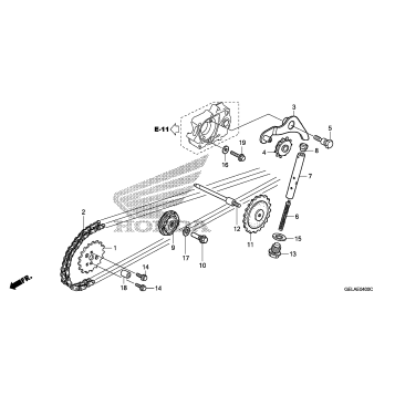 CAM CHAIN + TENSIONER