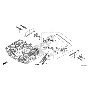 THROTTLE BODY (COMPONENT PARTS)