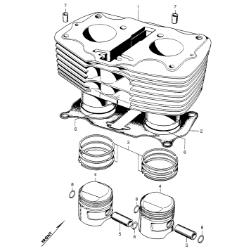 CYLINDER + PISTON
