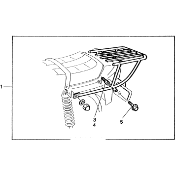 LUGGAGE RACK (ONE PIECE) 79