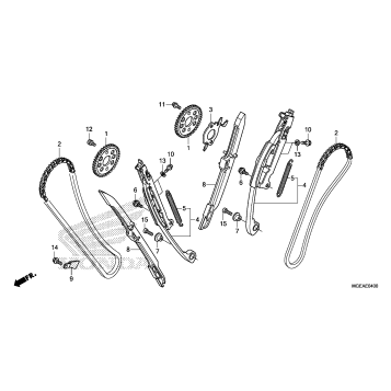 CAM CHAIN + TENSIONER