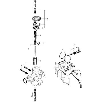 CARBURETOR COMPONENT SETS