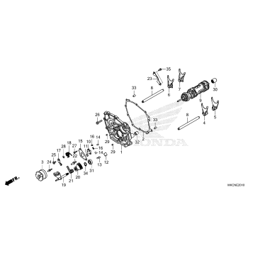 SHIFT DRUM@SHIFT FORK    (DCT)