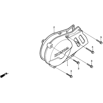 LEFT CRANKCASE COVER