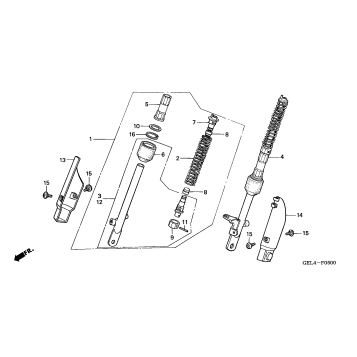 FRONT SHOCK ABSORBER