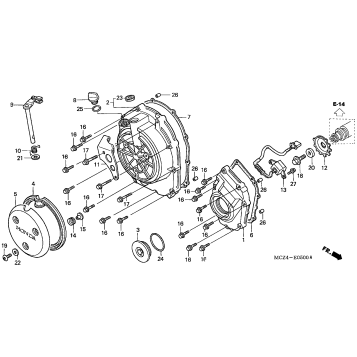 RIGHT CRANKCASE COVER