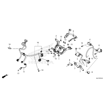 SUB HARNESS@IGNITION COIL