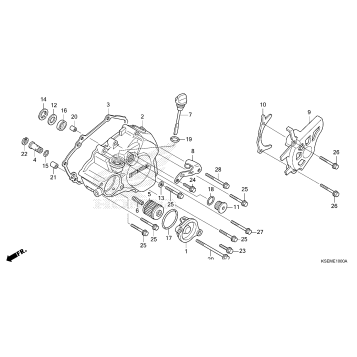 LEFT CRANKCASE COVER