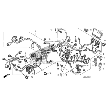WIRE HARNESS (ST1300)