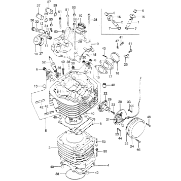 CYLINDER + CYLINDER HEAD