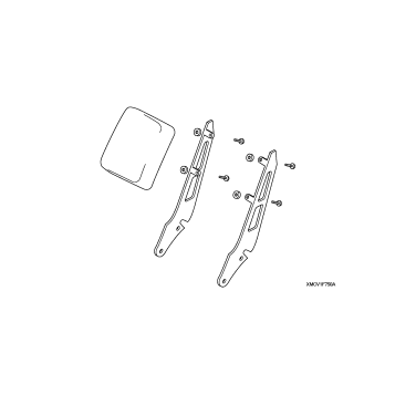 CHROME BACKREST TRIM DELUXE