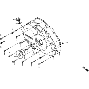 RIGHT CRANKCASE COVER