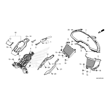 METER PANEL@SWITCH PANEL @FOB KEY